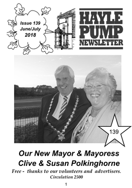 Our New Mayor & Mayoress Clive & Susan Polkinghorne