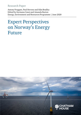 Expert Perspectives on Norway's Energy Future