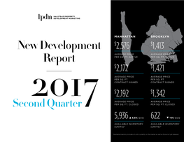 New Development Report for Q2 2017