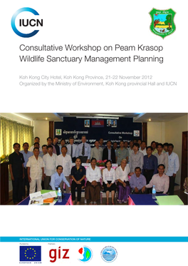 Consultative Workshop on Peam Krasop Wildlife Sanctuary Management Planning