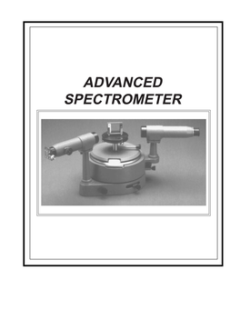 ADVANCED SPECTROMETER Introduction