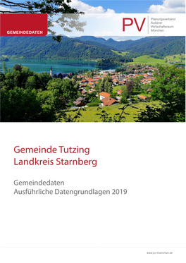 Gemeinde Tutzing Landkreis Starnberg