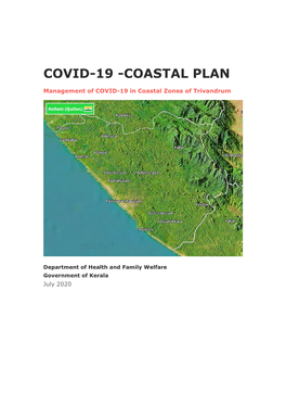 Covid 19 Coastal Plan- Trivandrum
