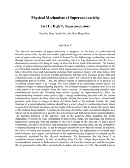 Physical Mechanism of Superconductivity