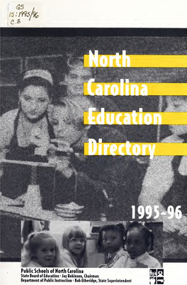 North Carolina Education Directory