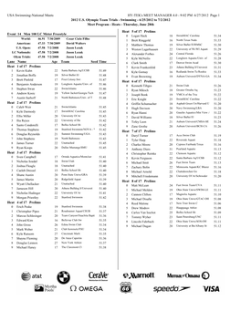 USA Swimming-National Meets HY-TEK's MEET MANAGER 4.0 - 9:02 PM 6/27/2012 Page 1 2012 U.S