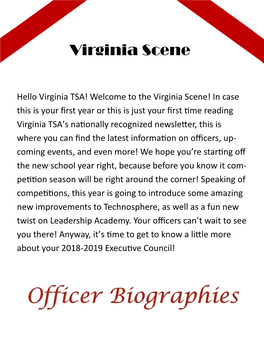The Virginia Scene 39-1