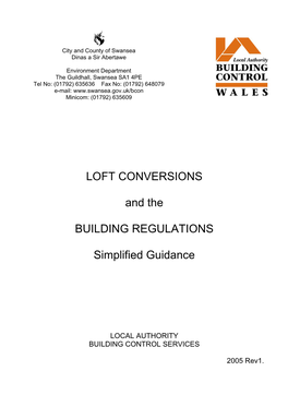 Loft Conversions and the Building Regulations