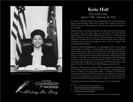 Katie Hall Gary, Lake County April 3, 1938 – February 20, 2012