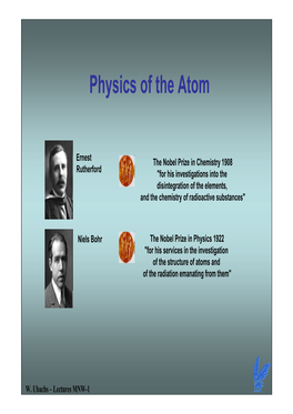 Physics of the Atom