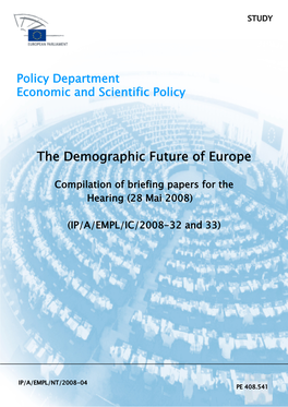 The Demographic Future of Europe
