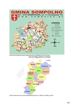 Źródło: Rysunek V Mapa Powiatu Konińskiego Źródło: Https