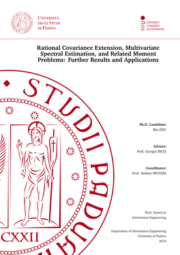 Rational Covariance Extension, Multivariate Spectral Estimation, and Related Moment Problems: Further Results and Applications