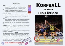 High School Leaflet