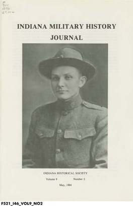 Indiana Military History Journal