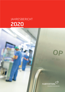 Jahresbericht 2020 Flury Stiftung