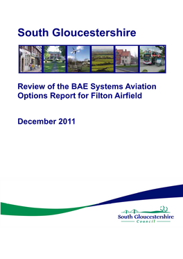 Review of the BAE Systems Aviation Options Report for Filton Airfield