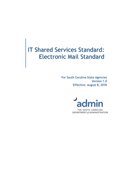 Electronic Mail Standard