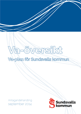 Va-Plan För Sundsvalls Kommun