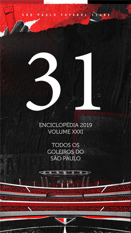 Enciclopédia 2019 Volume Xxxi Todos Os Goleiros Do São