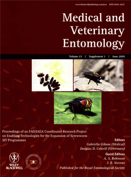 Medical and Veterinary Entomology (2009) 23 (Suppl