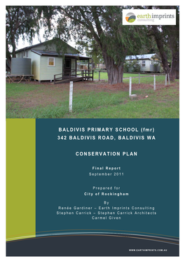 Baldivis Primary School Conservation Plan 2011