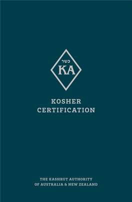 The KA Kosher Certification