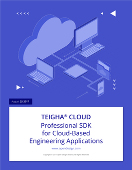 Professional SDK for Cloud-Based Engineering Applications