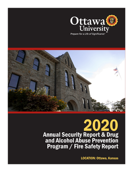 Annual Security Report & Drug and Alcohol Abuse Prevention Program