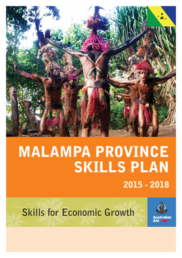 Malampa Province Skills Plan 2015 - 2018