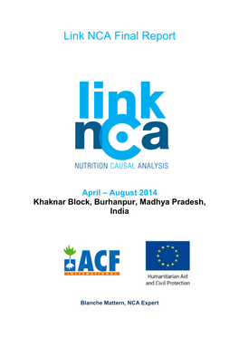 NCA India Final Report 2015