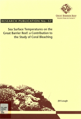 Sea Surface Temperatures on the Great Barrier Reef: a Contribution to the Study of Coral Bleaching