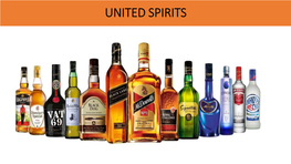 UNITED SPIRITS Alcohol Beverage Industry India
