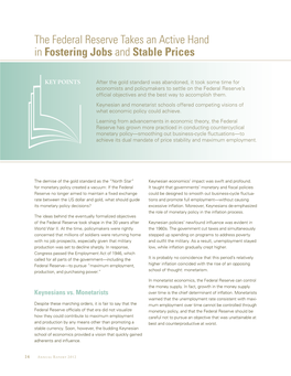 Jobs and Stable Prices