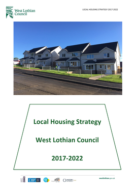 Local Housing Strategy West Lothian Council 2017-2022