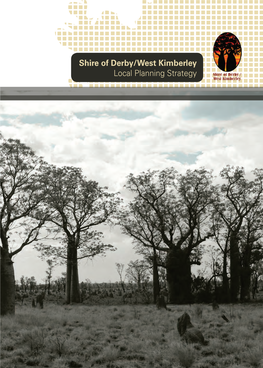 Shire of Derby/West Kimberley Local Planning Strategy Was Endorsed by the Western Australian Planning Commission in April 2013