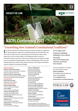 Nzcpl Conference 2013