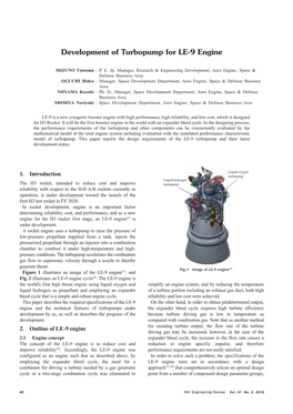 Development of Turbopump for LE-9 Engine