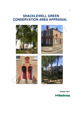 Shacklewell Green Conservation Area Appraisal