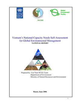 Vietnam's National Capacity Needs Self-Assessment for Global Environmental Management