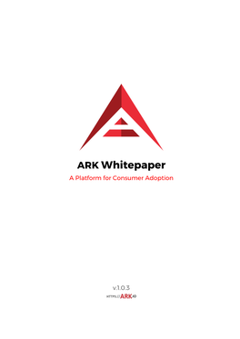 ARK​ ​​Whitepaper