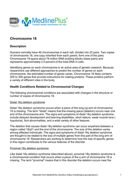 Chromosome 18