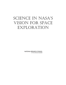 Science in Nasa's Vision for Space Exploration