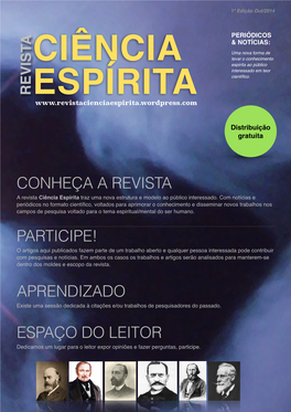 Ciencia Espirita Out-2014