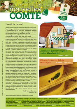 Les Nouvelles Du Comté N°77 – Hiver 2012