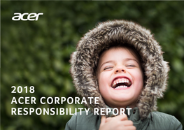 2018 Corporate Responsibility Report