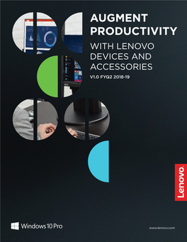 Augment Productivity with Lenovo Devices and Accessories V1.0 Fyq2 2018-19