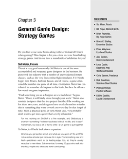 Strategy Games Big Huge Games • Bruce C
