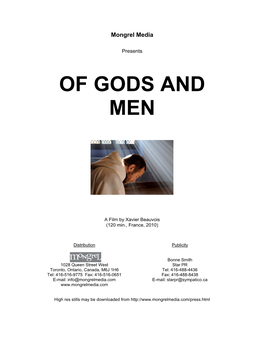 Of Gods and Men