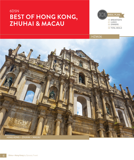Best of Hong Kong, Zhuhai & Macau